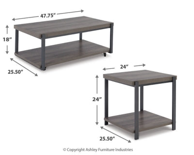 Mesa Wilmaden (juego de 3)