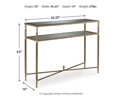 Cloverty Sofa Table