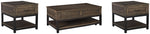 Johurst Lift-top Coffee Table and 2 End Tables