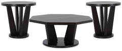 Mesa de centro y dos mesas auxiliares Chasinfield