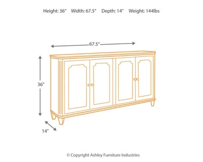 Gabinete decorativo Mirimyn