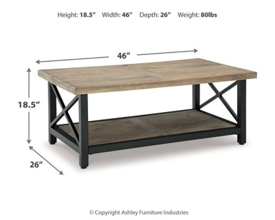 Mesa de centro Bristenfort