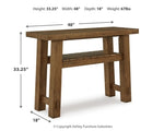 Mesa de sofá Mackifeld