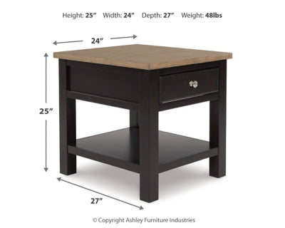 Drazmine End Table