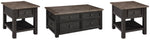 Tyler Creek Coffee Table and 2 End Tables