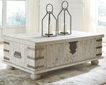 Mesa de centro Carynhurst con tapa elevable
