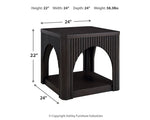 Yellink End Table