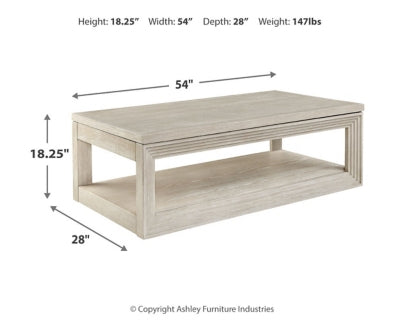 Mesa de centro elevable Marxhart