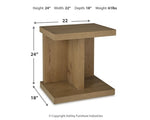 Brinstead Chairside End Table