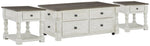 Mesa de centro elevable y dos mesas auxiliares Havalance