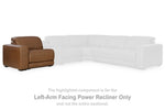 Sillón reclinable eléctrico con brazo izquierdo Rally-Up