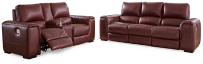Sofá reclinable y loveseat Alessandro