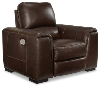 Sillón reclinable eléctrico Alessandro