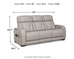 Sofá reclinable eléctrico Boyington