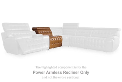 Sillón reclinable eléctrico sin brazos Tempmpton