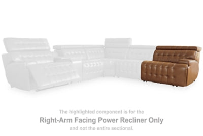 Sillón reclinable eléctrico con brazo derecho Tempmpton