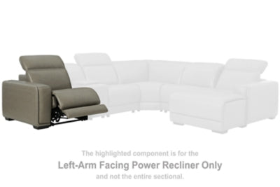 Sillón reclinable eléctrico con brazo izquierdo Correze