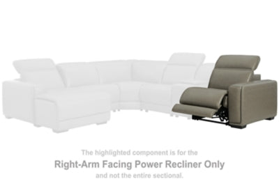 Sillón reclinable eléctrico con brazo derecho Correze