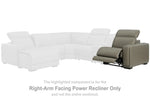 Sillón reclinable eléctrico con brazo derecho Correze