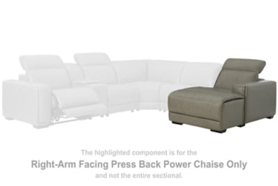 Chaise longue reclinable eléctrica con brazo derecho Correze