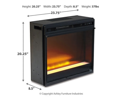 Accesorios de entretenimiento Inserto de chimenea eléctrica