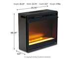 Accesorios de entretenimiento Inserto de chimenea eléctrica