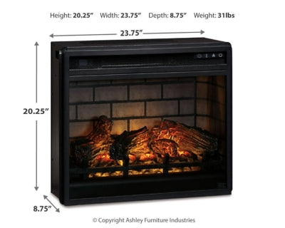 Accesorios de entretenimiento Inserto de chimenea eléctrica infrarroja