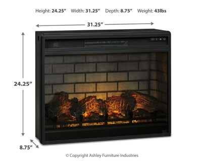 Accesorios de entretenimiento Inserto de chimenea eléctrica infrarroja