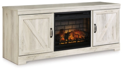 Mueble para TV Bellaby de 63" con chimenea eléctrica