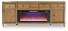 Sharlance 81" TV Stand with Electric Fireplace