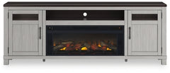 Darborn 88" TV Stand with Electric Fireplace